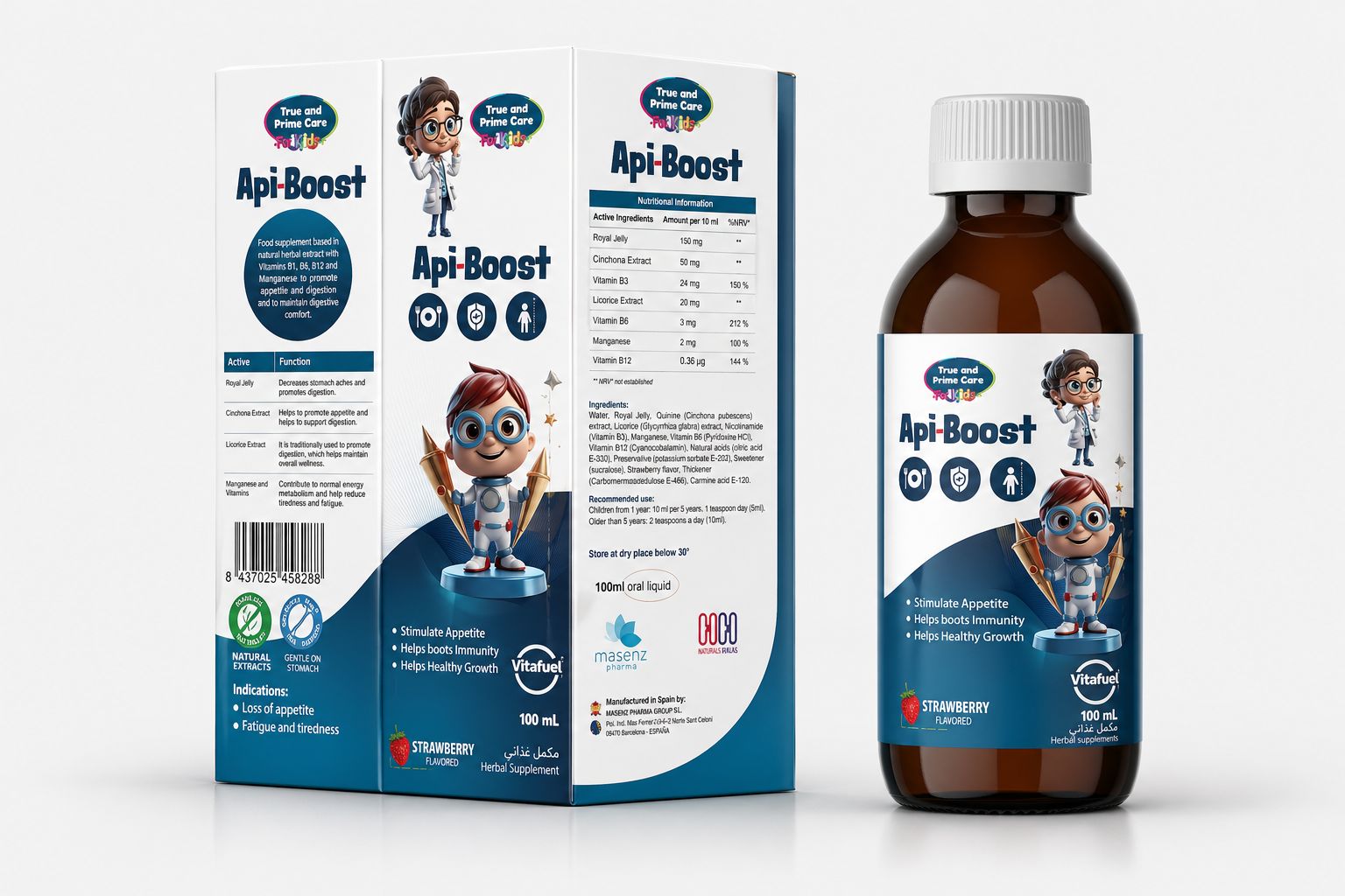 Apiboost 100 ml syrup