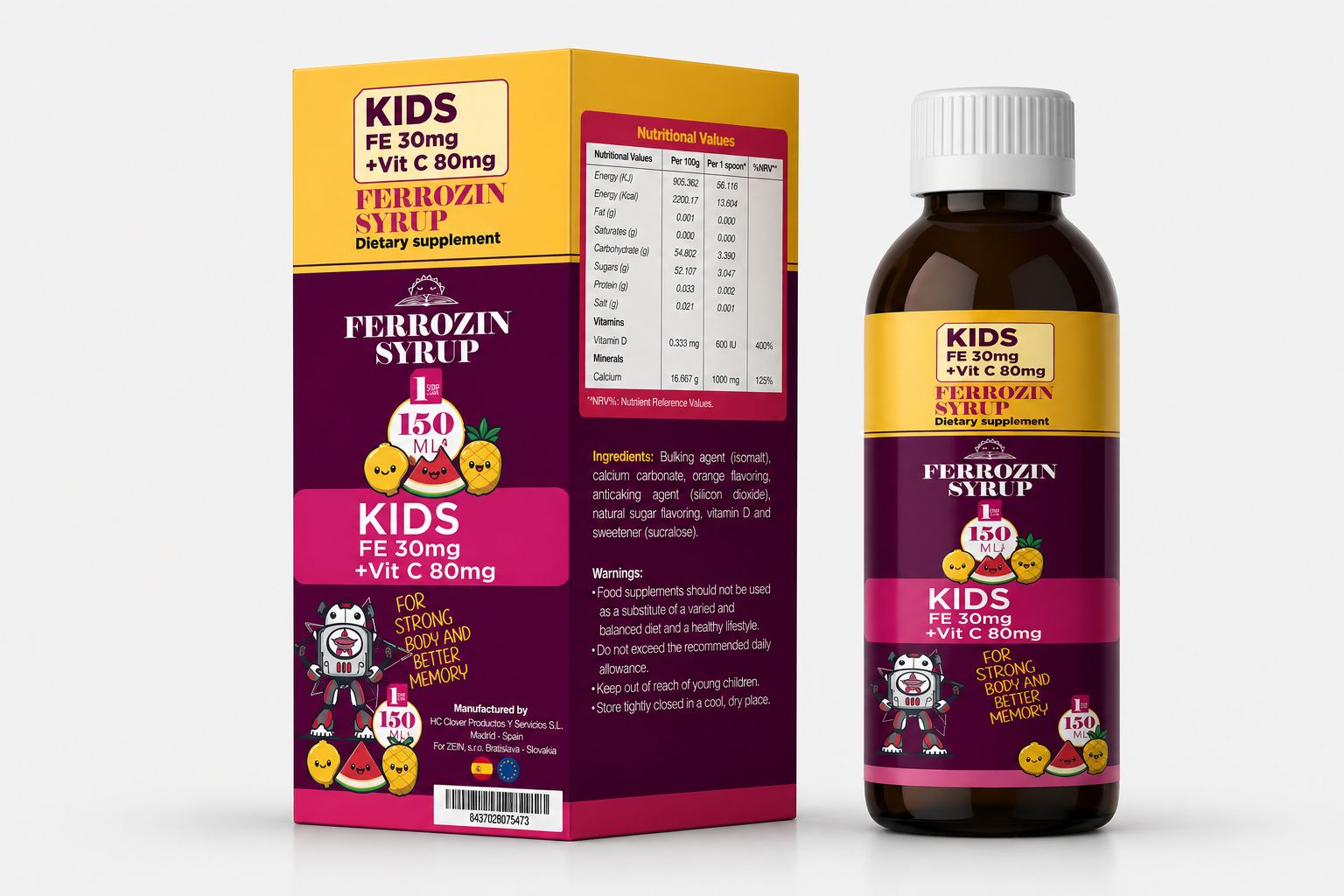Ferrozin Juniors 150 ml syrup